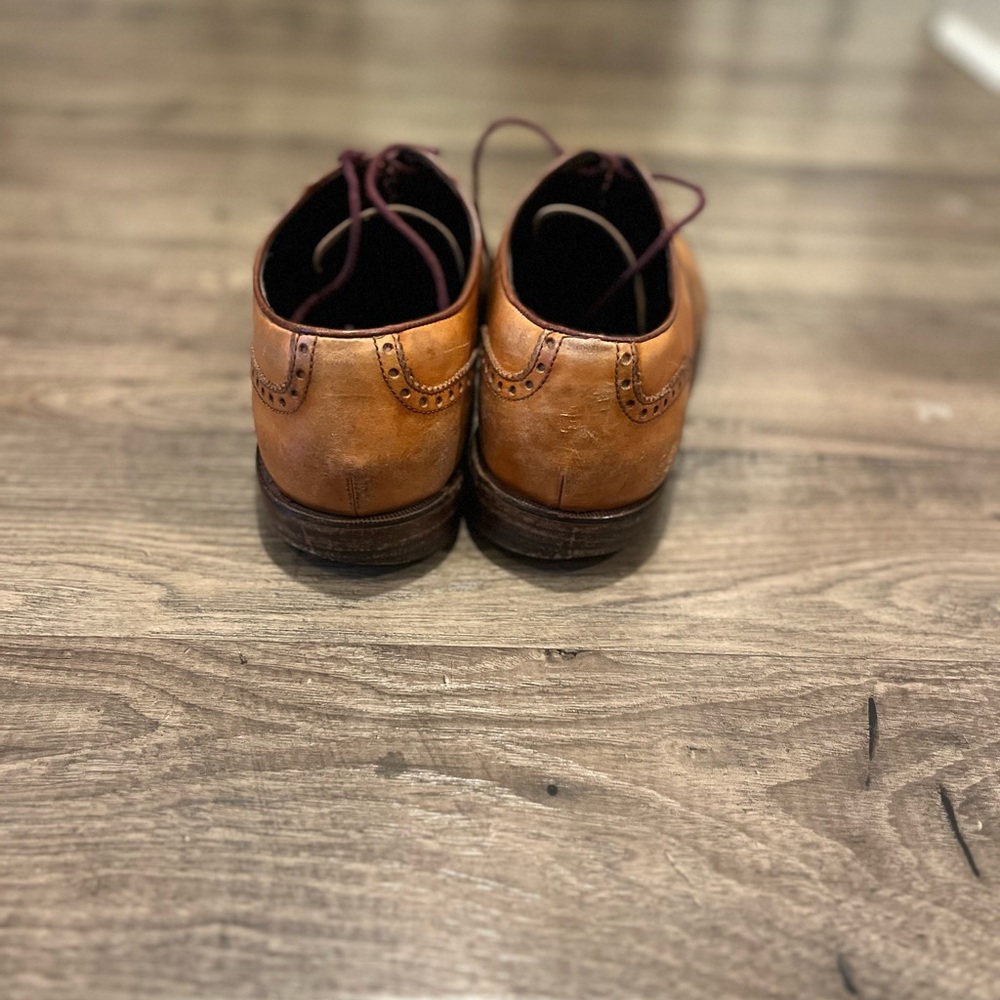 Cole Haan Wayne Cap Toe Oxford Shoes – Brown Leather, Size 10 - Picture 3 of 15